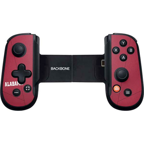 University of Alabama Maroon Jersey Backbone One for iPhone Game Controller Skin